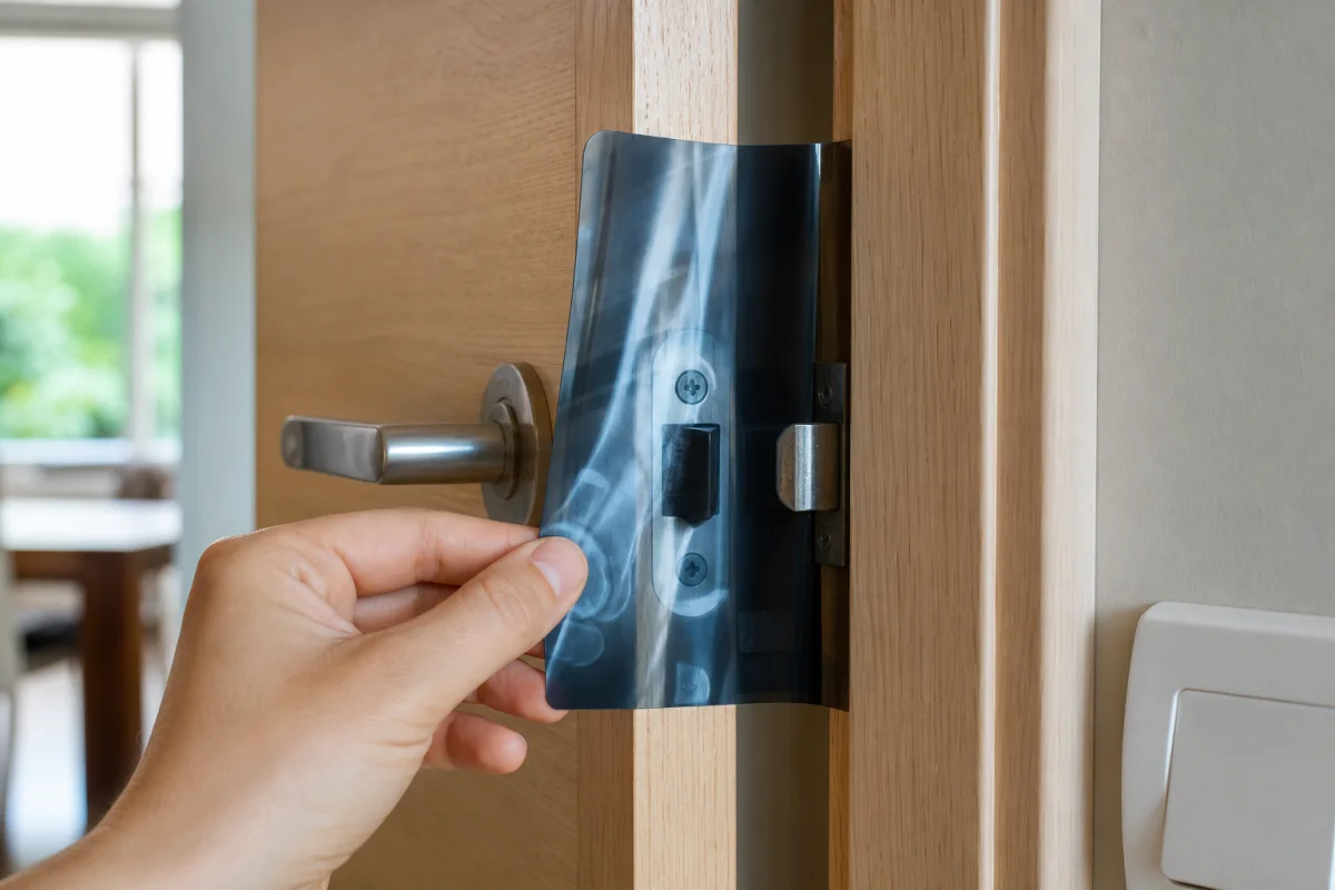 comment ouvrir une porte bloquée