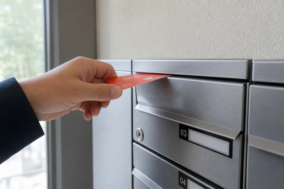comment ouvrir une boite aux lettres sans clés