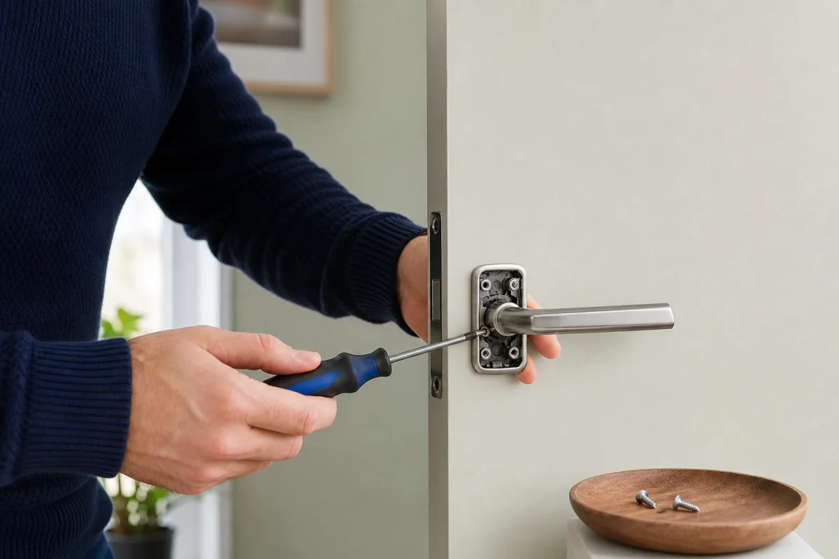 comment ouvrir une porte bloquée