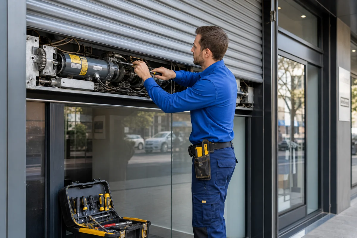 depannage rideau metallique paris