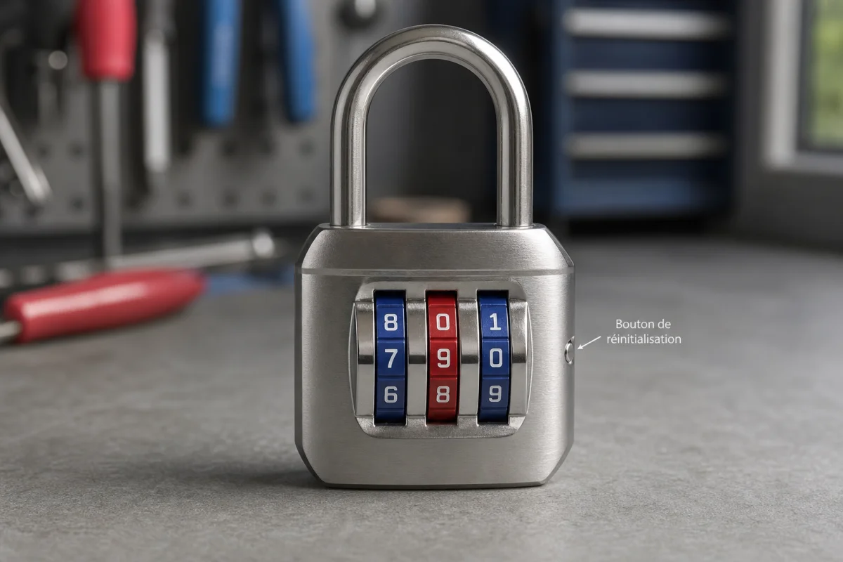 comment changer le code d'un cadenas 3 chiffres