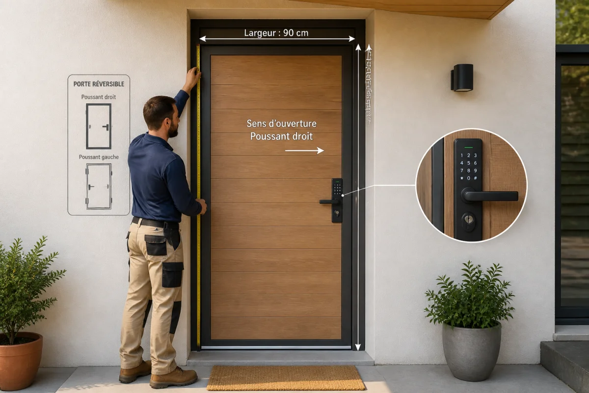 serrure digicode pour porte d'entrée