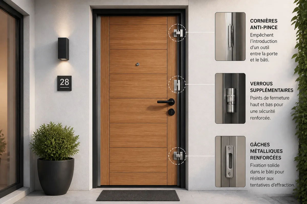 renforcement porte d'entrée