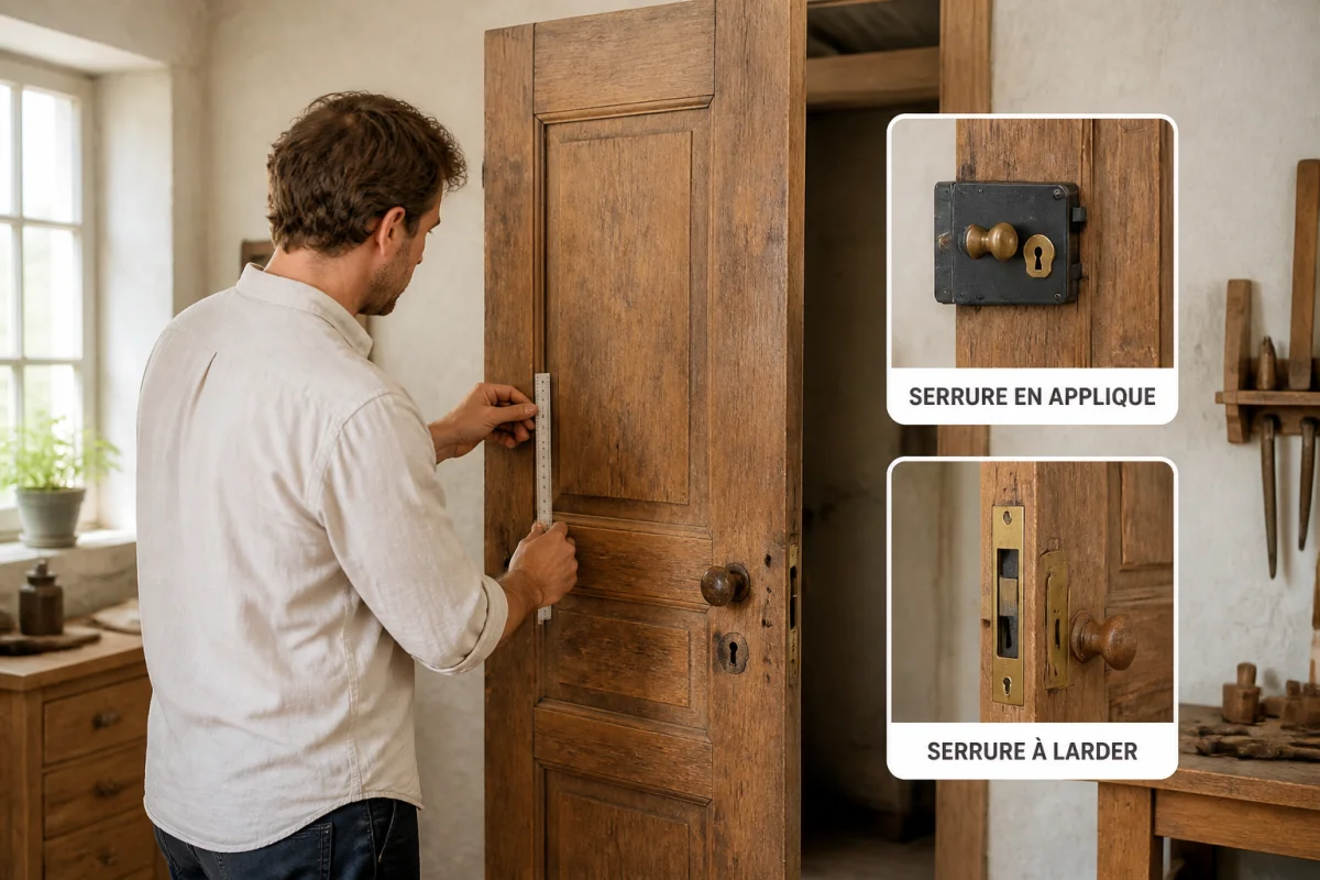 Comment sécuriser une porte ancienne