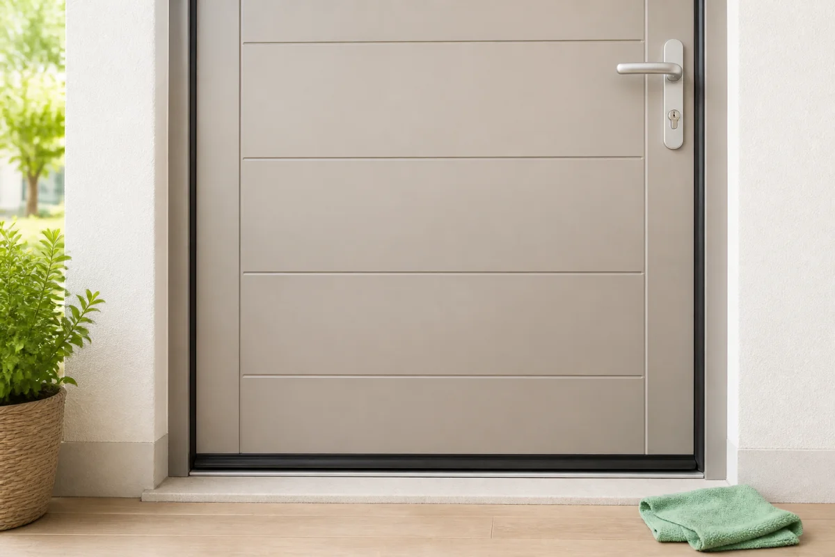 Comment entretenir sa porte d’entrée durablement