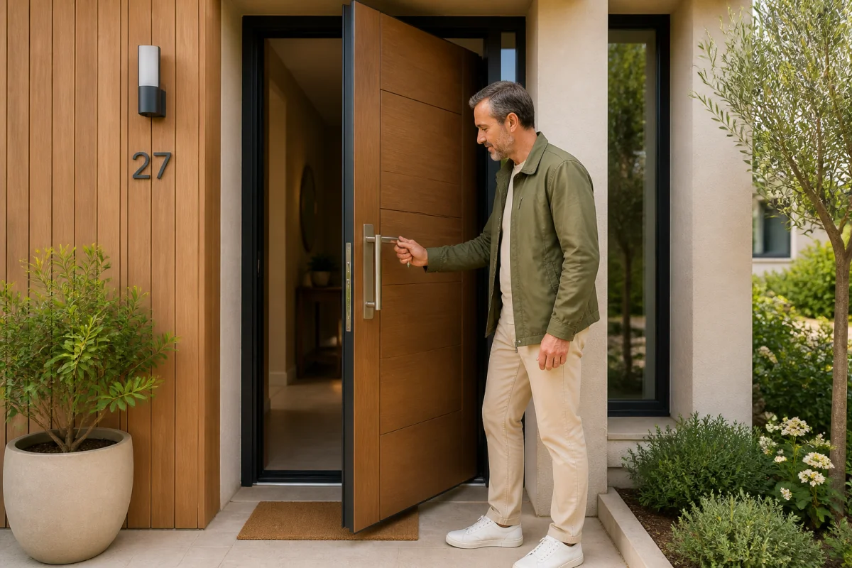 Comment entretenir sa porte d’entrée durablement