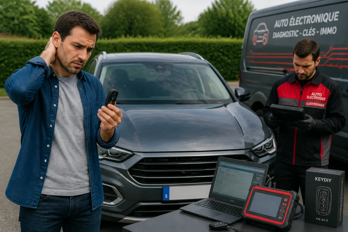 Perte de clés de voiture que faire pour reprendre la route rapidement